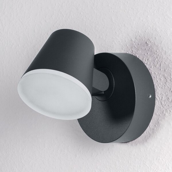 OSRAM Lampă LED pentru exterior ENDURA STYLE MIDI, gri închis, IP44, Gri, Aluminiu, Modern