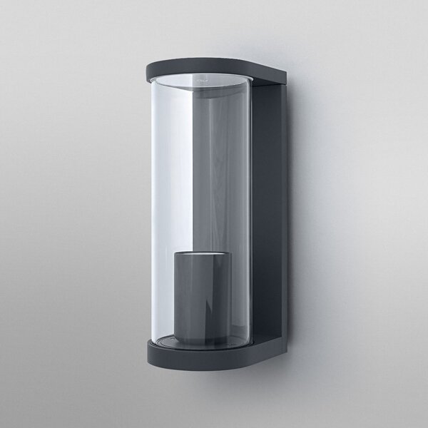 OSRAM Lampa de exterior ENDURA CLASSIC TUBULAR, gri închis IP44, reglabil, Gri, Aluminiu, Modern