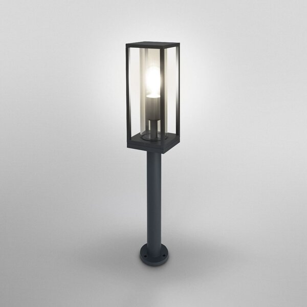 OSRAM Bornă luminoasă ENDURA CLASSIC FRAME, gri închis, 60 cm IP44, reglabil, Gri, Aluminiu, Modern