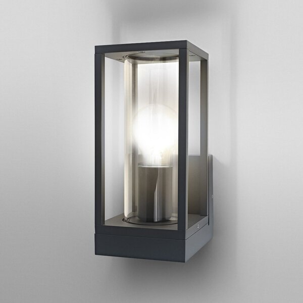 OSRAM Lampa de exterior ENDURA CLASSIC FRAME, gri închis IP44, reglabil, Gri, Aluminiu, Modern