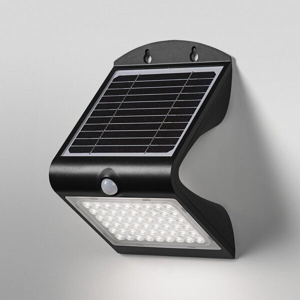 OSRAM Aplică de perete LED ENDURA FLOOD BUTTERFLY, 4 W senzor, Negru, Plastic, Modern, Lumini solare