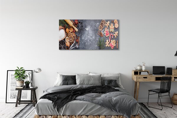 Tablouri pe sticlă făină de turtă dulce Sf