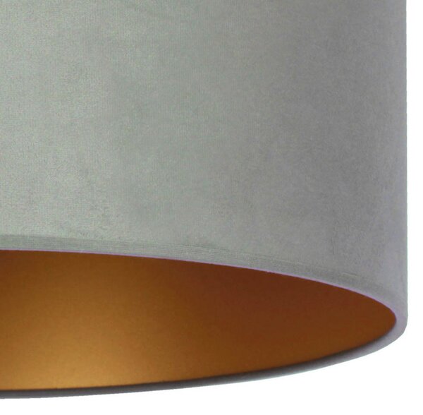 Duolla Lampa de masă Golden Roller înălțime 30 cm verde mentă/auriu, Verde, Camera de zi / sufragerie, Țesătură / Textil, Viața tânără