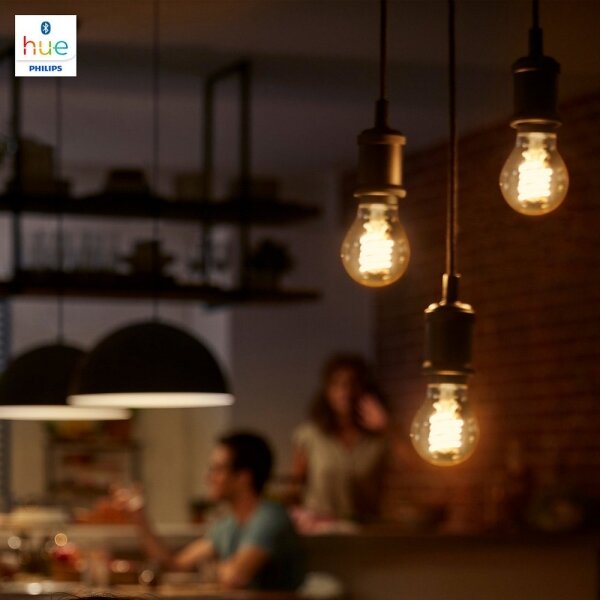 LED Bec dimmabil Philips Hue WHITE FILAMENT G93 E27/7W/230V 2100K