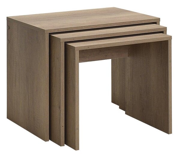 Set 3 Masute Cafea Zigon Adore, 55x47x40 cm