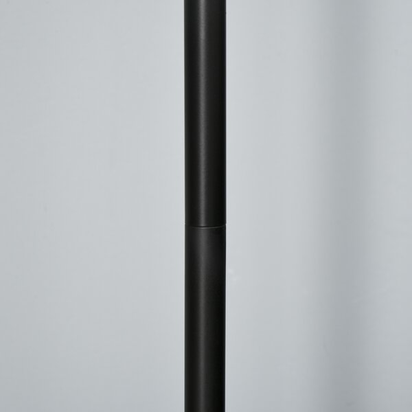 Lampa de podea Design Vintage Industrial din metal negru, lampa de podea moderna Ф35 x 170 cm HOMCOM | Aosom Romania