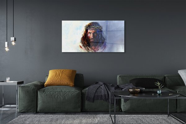 Tablouri pe sticlă Imaginea lui Isus