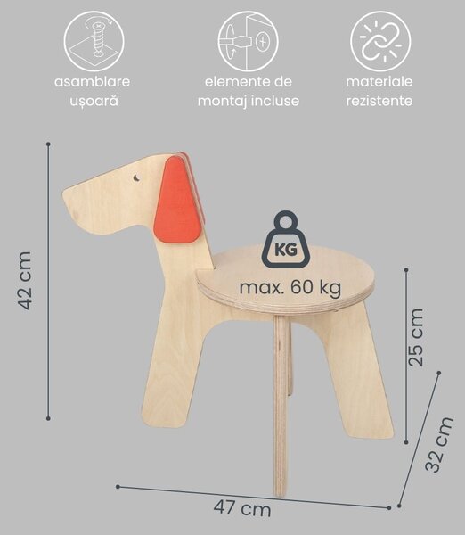 Scaun pentru copii PUPPY