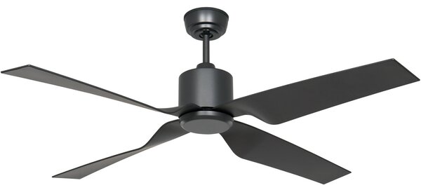 Ventilator de tavan Eco Ventos, gri, metal, IP44, DC, WiFi - CasaFan CasaFan, Eco Ventos, Gri, Metal, Modern