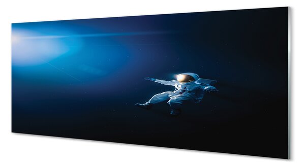 Tablouri pe sticlă astronaut spațiu