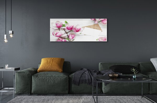 Tablouri pe sticlă placi Magnolia