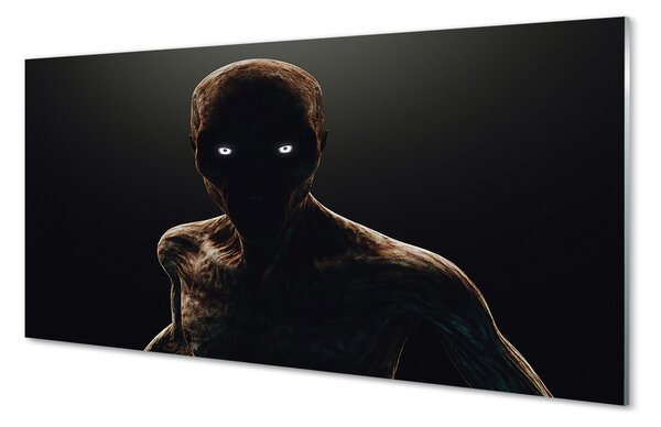 Tablouri pe sticlă forma teribil Bald