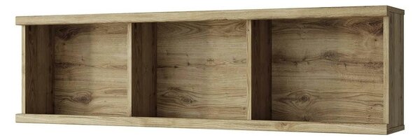 Raft DOORSET 135, stejar navarra, PAL laminat, 135x38x25 cm