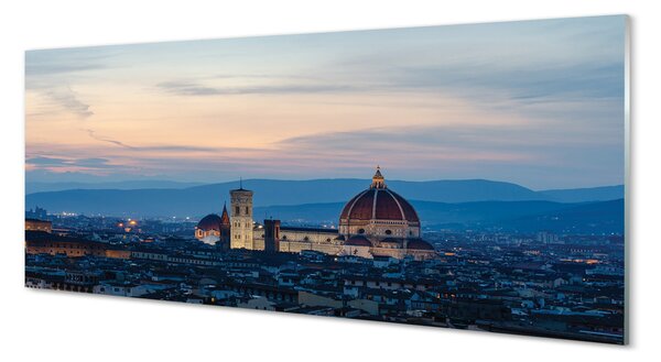 Panouri de sticlă Italia Catedrală noapte panorama