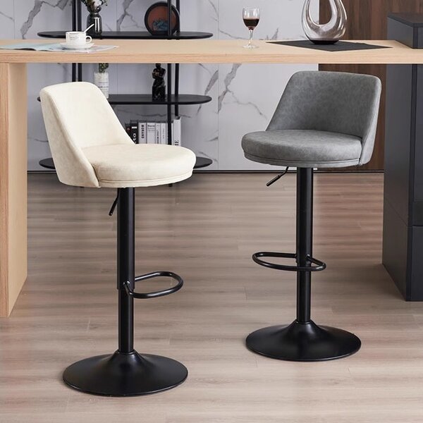 Scaun de bar 2HOME, living, bucatarie, comercial MOVE, Gri