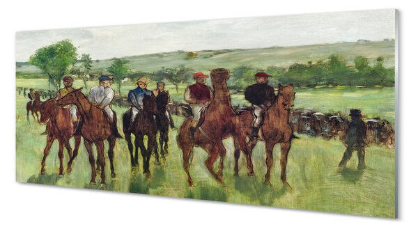 Panouri de sticlă Arta călărie