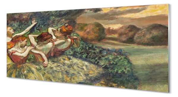 Panouri de sticlă Balerine în pădure