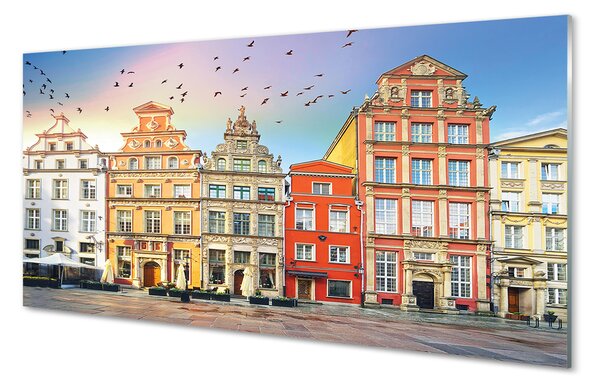 Panouri de sticlă Gdańsk clădiri vechi oraș