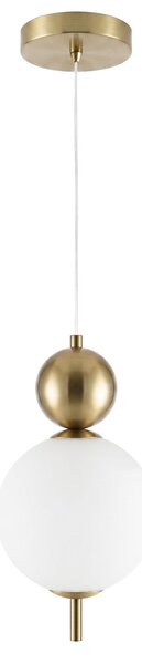 Lampă de plafon suspendată LED LHJ115-1CP aur periat