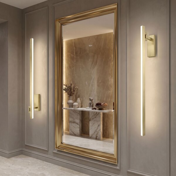 Aplică LED pentru baie SWE033-1W 80cm BRUSH GOLD