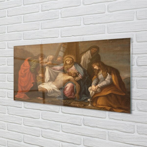 Tablouri pe sticlă Isus răstignit