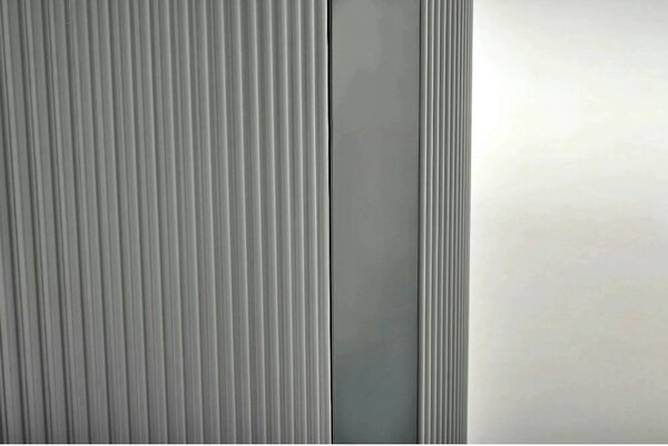 Masa extensibila DANCAN, alb/gri, 160-220x90x76 cm