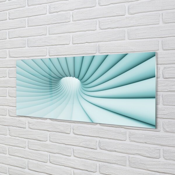 Panouri de sticlă tunel geometric