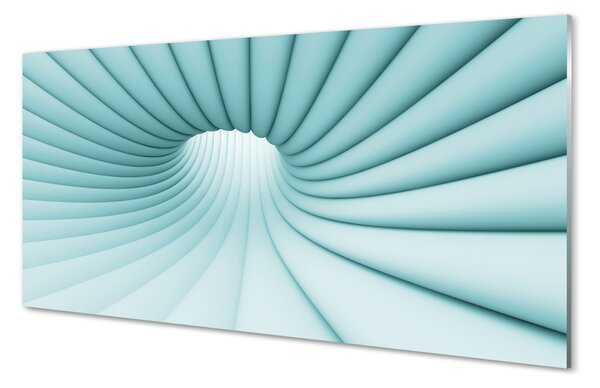 Panouri de sticlă tunel geometric