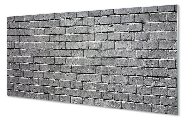 Tablouri pe sticlă Brick perete perete