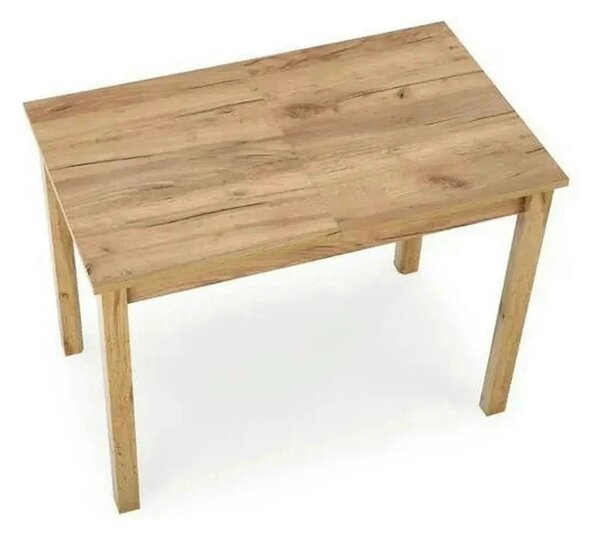 Masa extensibila GINO, stejar, PAL furniruit, 100/135x60x75 cm