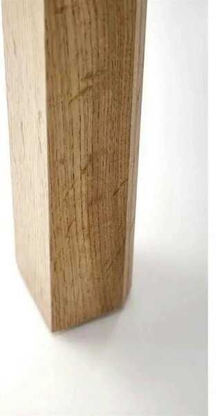 Masa extensibila GINO, stejar, PAL furniruit, 100/135x60x75 cm
