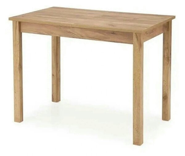 Masa extensibila GINO, stejar, PAL furniruit, 100/135x60x75 cm