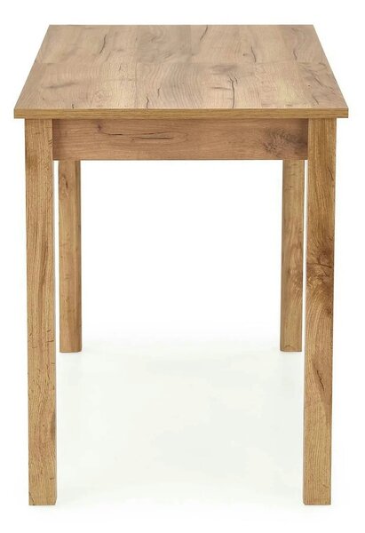 Masa extensibila GINO, stejar, PAL furniruit, 100/135x60x75 cm