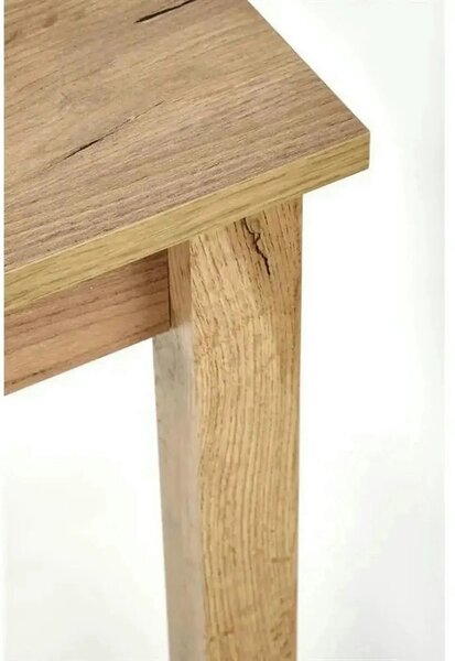 Masa extensibila GINO, stejar, PAL furniruit, 100/135x60x75 cm