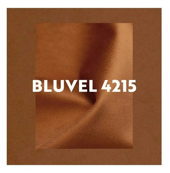 Scaun DAREN, scortisoara - Bluvel 4215, stofa catifelata/metal, 45x39x