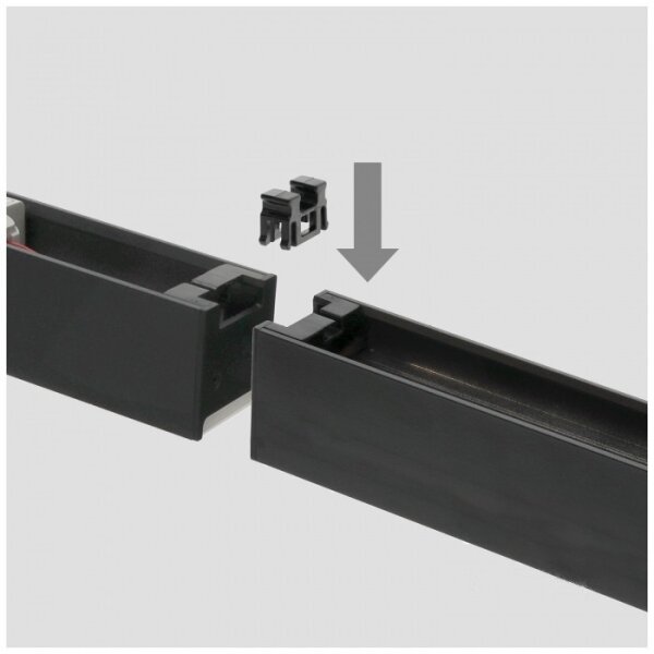 Corp de iluminat LED de tavan aplicat/suspendat KOLINE LED/40W/230V 3000/4000/6500K 120cm negru