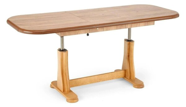 Masa extensibila TYMON, stejar, 125/164x65x60/72 cm