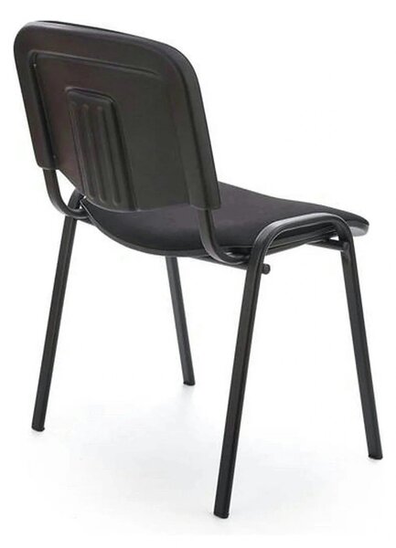 Scaun ISO, negru, stofa, 53x55x82 cm