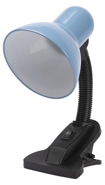 Lampa Birou Clip Bleu 1xE27 60W