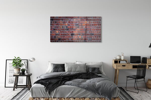 Tablouri pe sticlă Brick perete perete