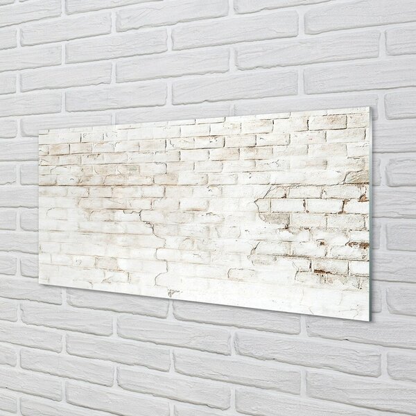 Tablouri pe sticlă Brick perete perete