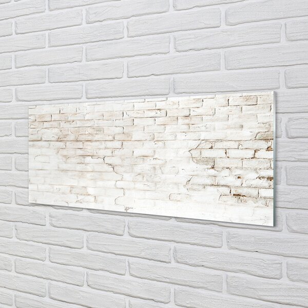 Tablouri pe sticlă Brick perete perete