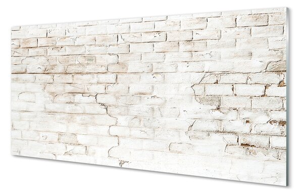 Tablouri pe sticlă Brick perete perete