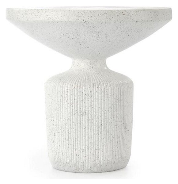 Masuta de cafea GIZA, alba, 54x53 cm