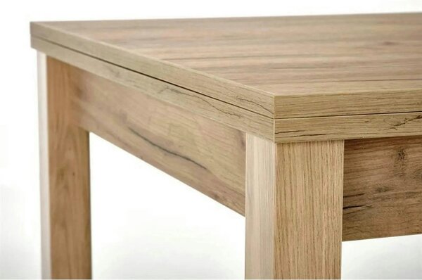 Masa extensibila GRACJAN, stejar craft, PAL laminat, 80/160x80x76 cm