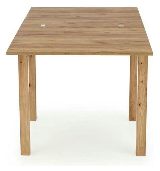Masa extensibila GRACJAN, stejar craft, PAL laminat, 80/160x80x76 cm