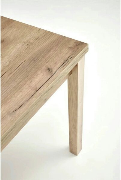 Masa extensibila GRACJAN, stejar craft, PAL laminat, 80/160x80x76 cm