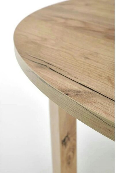 Masa extensibila RINGO, stejar craft, PAL furniruit, 102/142x102x76 cm