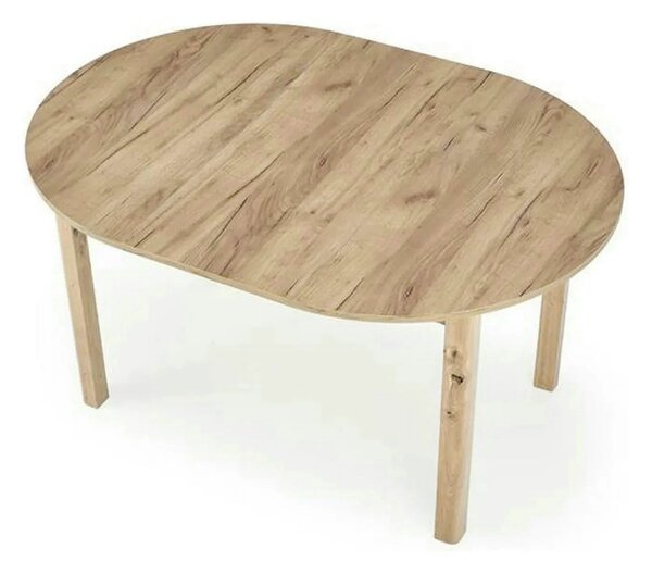 Masa extensibila RINGO, stejar craft, PAL furniruit, 102/142x102x76 cm
