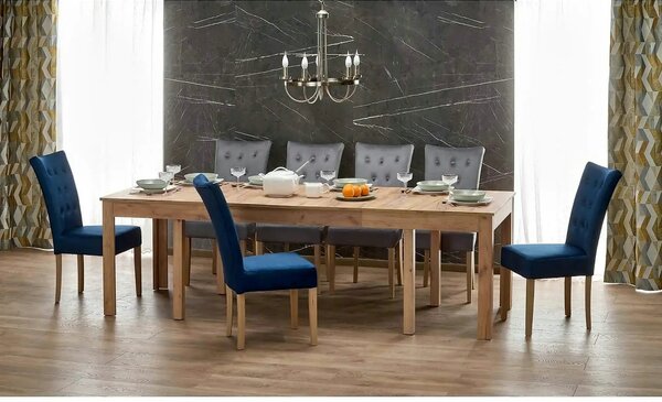 Masa extensibila SEWERYN, stejar craft, PAL, 160/300x90x76 cm